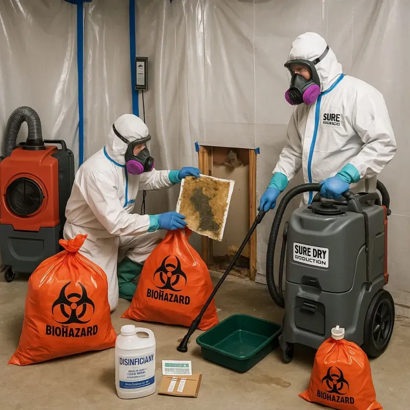 Contaminated Water Handling Protocols process in Leavittsburg, OH