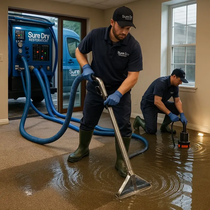 Water Extraction and Removal process in Leavittsburg, OH